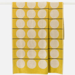 Abacus Beach Towel / Daffodil + Cream