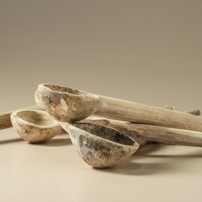 Vintage Indian Wooden Spoon
