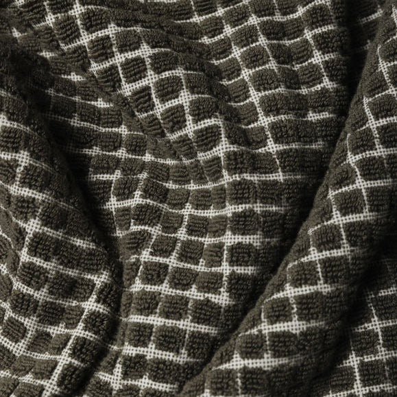 Nero Cotton Bath Mat / Ivy + Cream