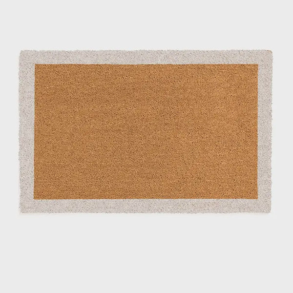 Charterhouse Doormat / Single Ivory