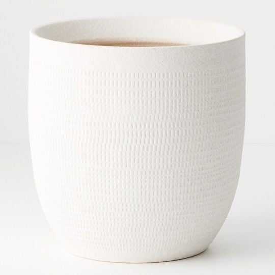 Sundra Pot/ Winter White