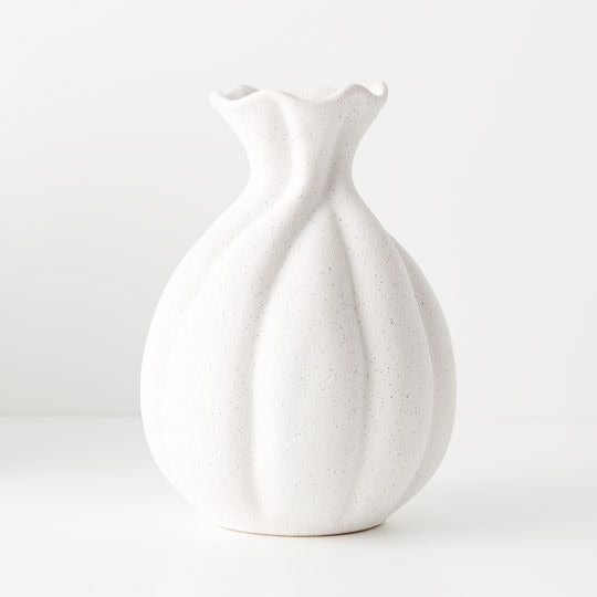 Hana Vase 25.5cm / White