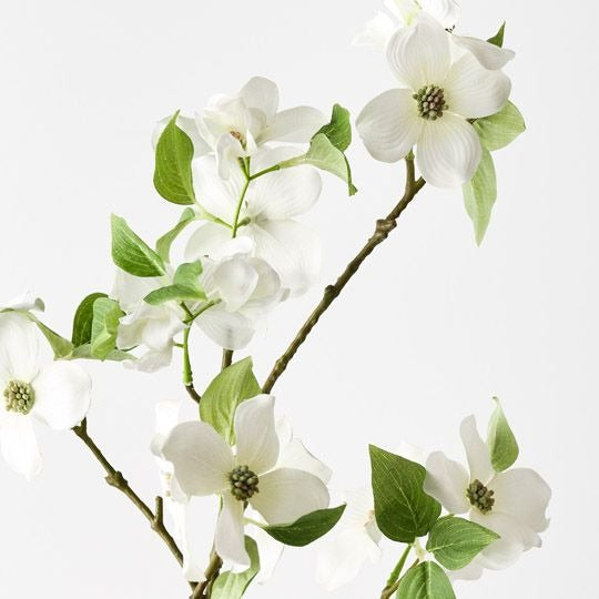 Dogwood Spray 94cm / White