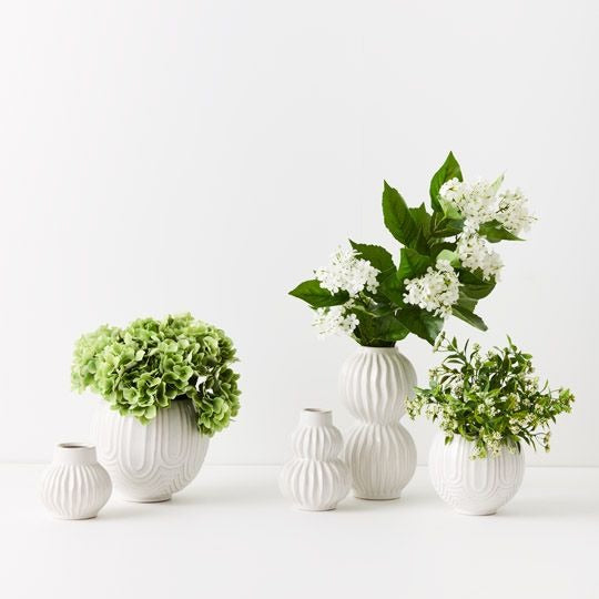 Laurela Pot 15cm / White