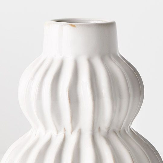 Lulu Vase 18cm / White