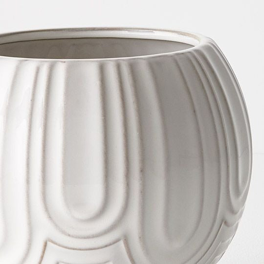 Laurela Pot 15cm / White