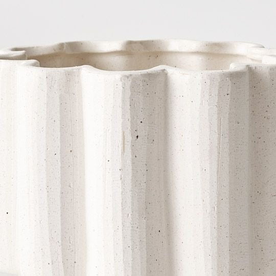 Gustel Pot 16cm / White