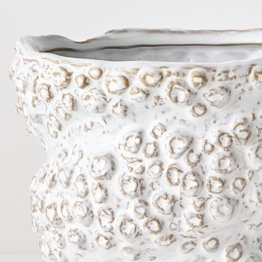 Coraline Pot 19cm / White