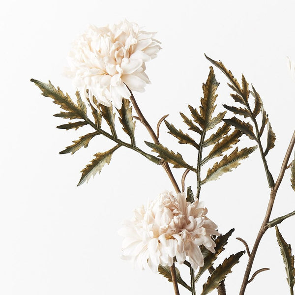 Chrysanthemum Celeste Spray 61cm / Ivory
