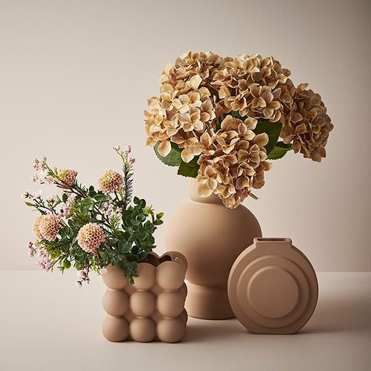 Hydrangea Bush 50cm / Coffee