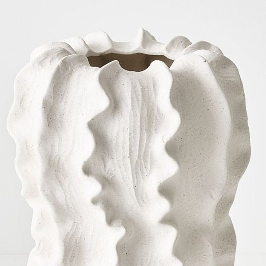 Zasha Vase 31cm / White