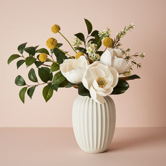 Magnolia 35cm / White