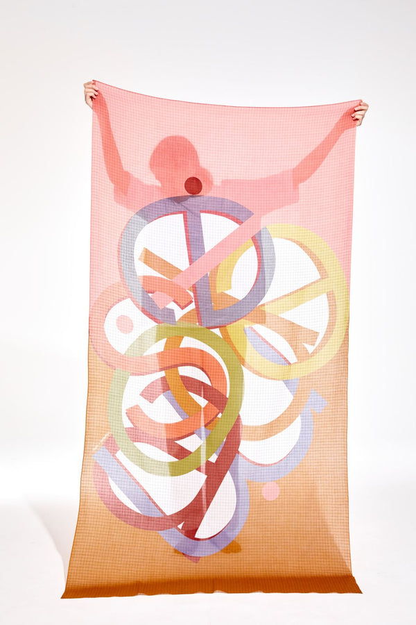 Icone Scarf / Blush