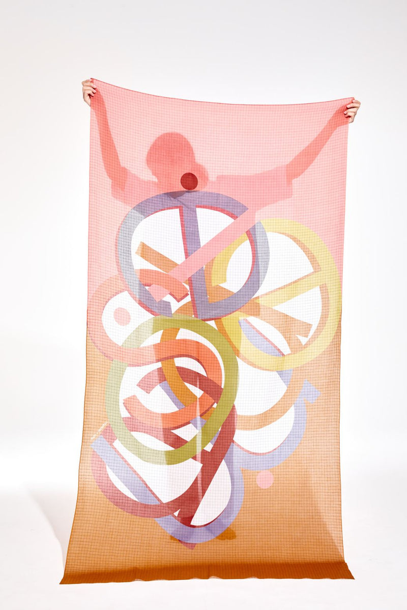 Icone Scarf / Blush