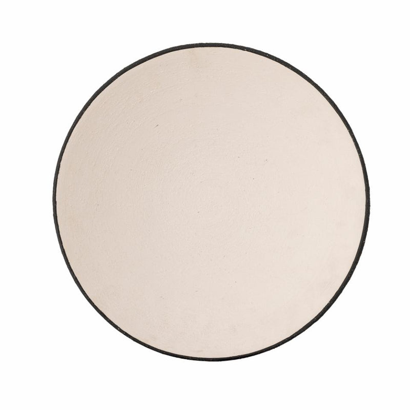 Mayotte Pedestal Bowl / Black