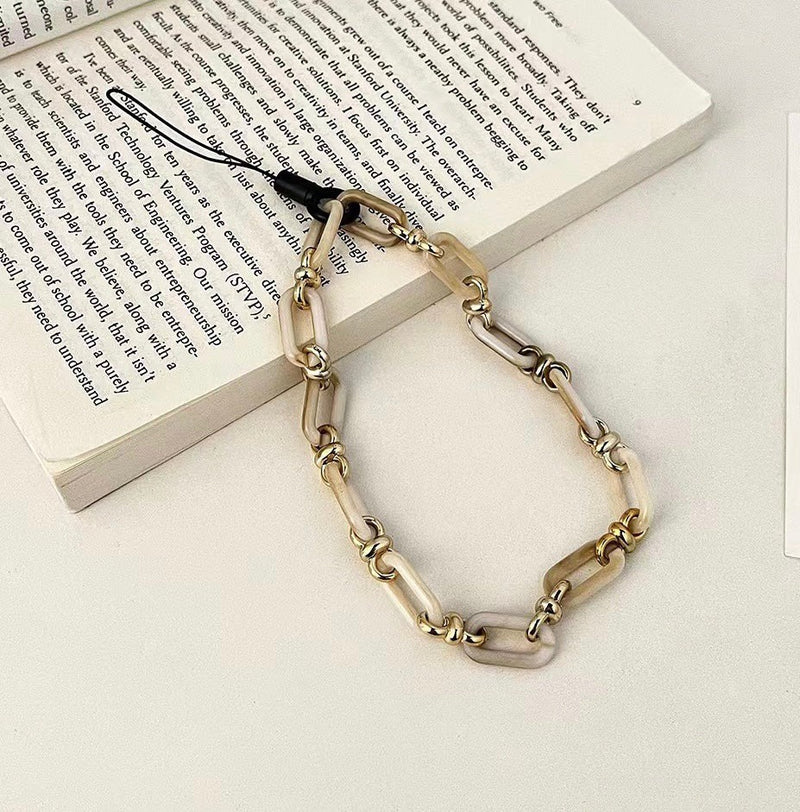 Mila Phone Chain Charm / Sand