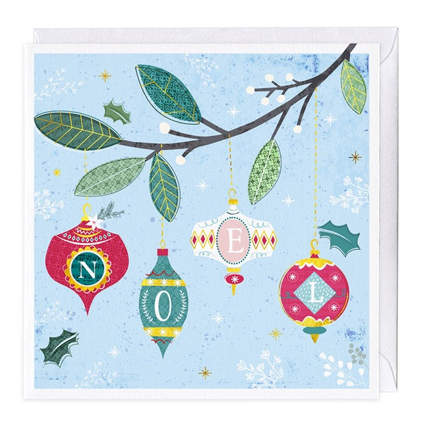 Noel Baubles Card