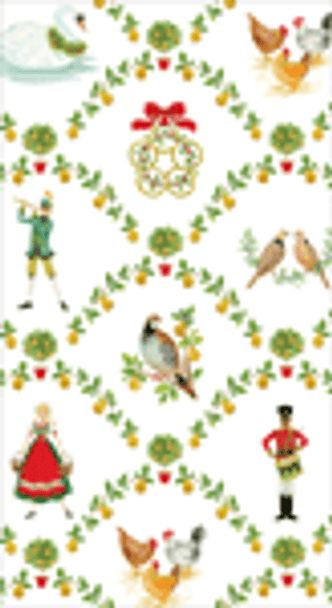 Guest Towel Napkin / On the 12th Day