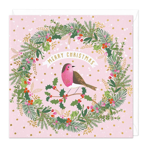 Christmas Wreath Card