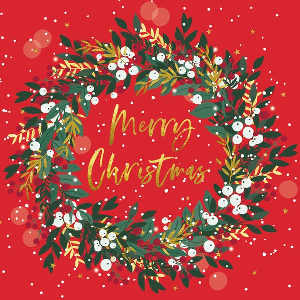 Christmas Card / Christmas Wreath