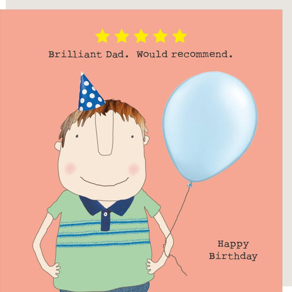 Five Star Dad Card
