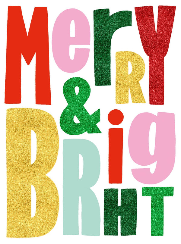 Small Card / Merry + Bright