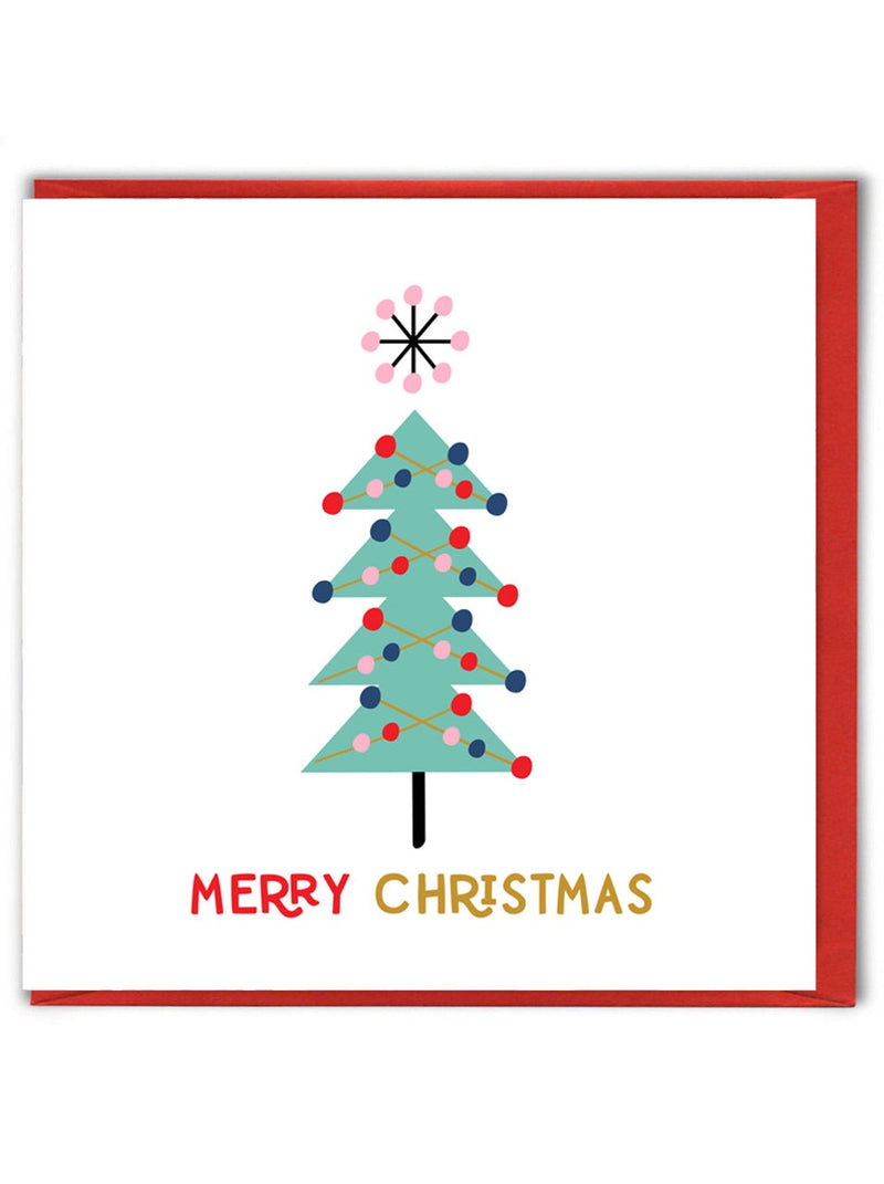 Christmas Card / Christmas Tree White