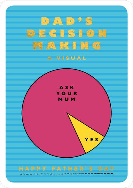 Fathers Day / Decision Making Card
