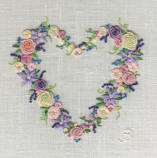 Mini Card / Heart of Flowers