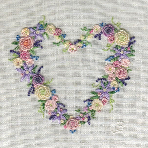 Mini Card / Heart of Flowers