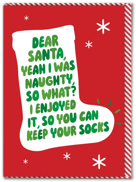 Christmas Card / Keep Your Socks