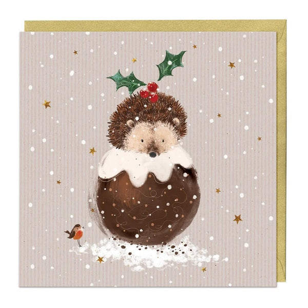 Hedgehog + Pud Card