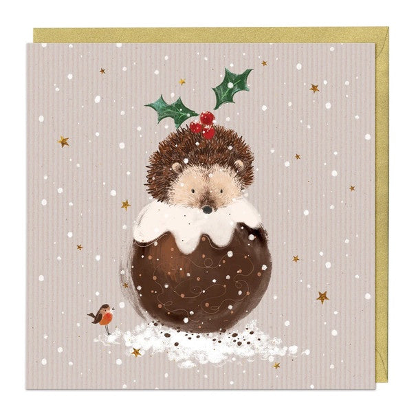 Hedgehog + Pud Card
