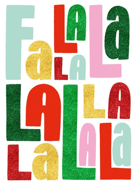 Small Card / Fa La La La