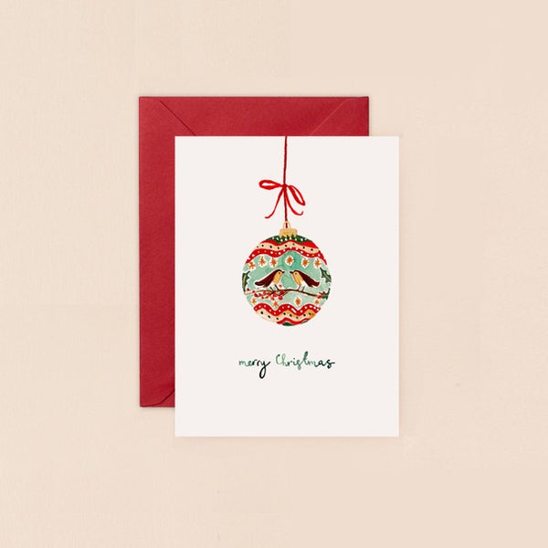 Small Card / Robin Bauble