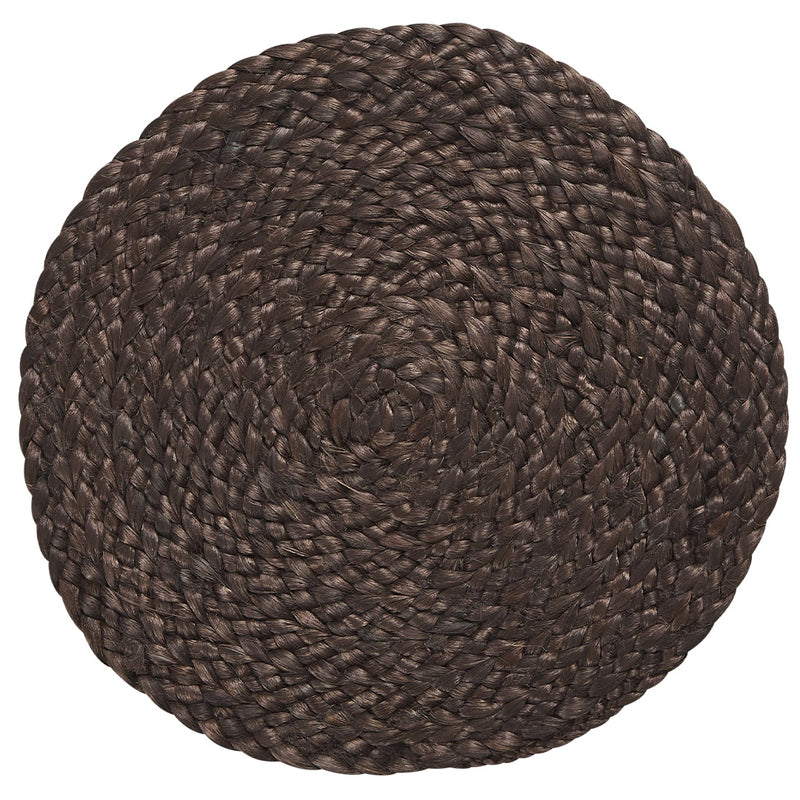 Paloma Round Placemat Set 4 / Chocolate