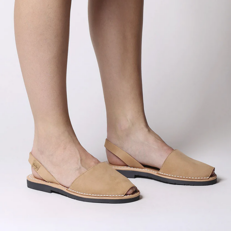 Mao Leather Sandal / Tan