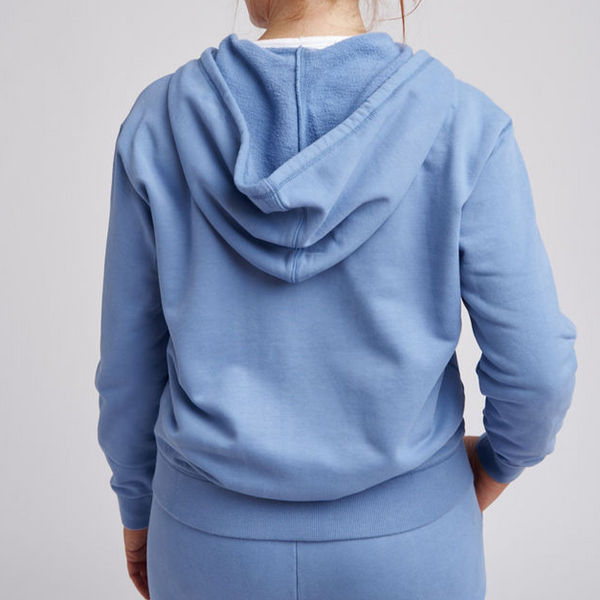 Fleece Full Zip Jacket / Denim Blue