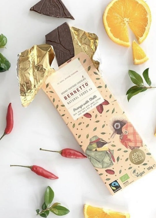 Bennetto Dark Chocolate / Orange w Chilli