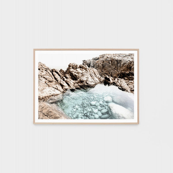 Peninsula Rock Pool Print / 122 x 87