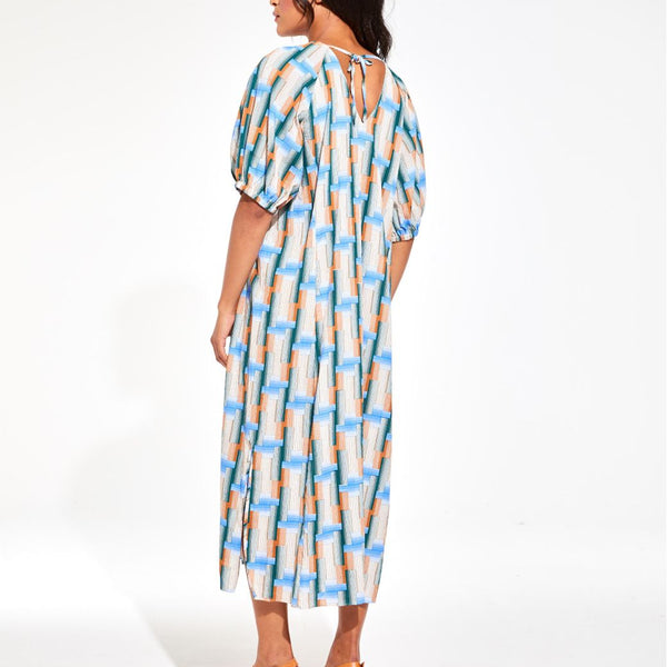 Alba Dress / Echo Blue