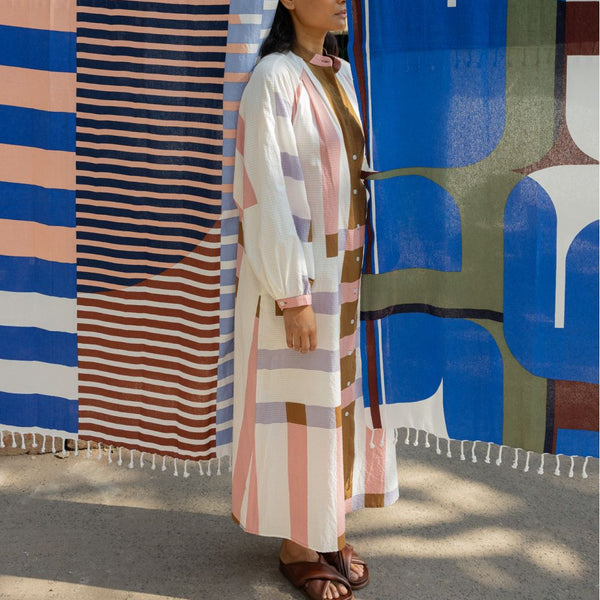 Eulalie Bolero Dress / Terracotta