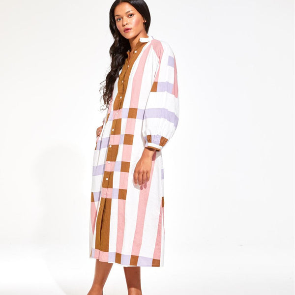 Eulalie Bolero Dress / Terracotta