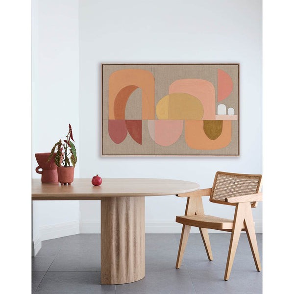 Rosea Arch - Oak Framed Giclee Print