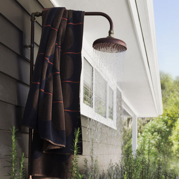 Abacus Beach Towel / Rye + Tamarillo