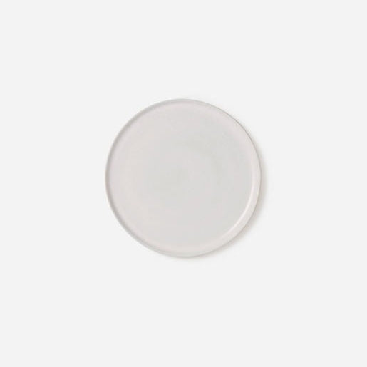 Finch Dinner Plate / White Natural