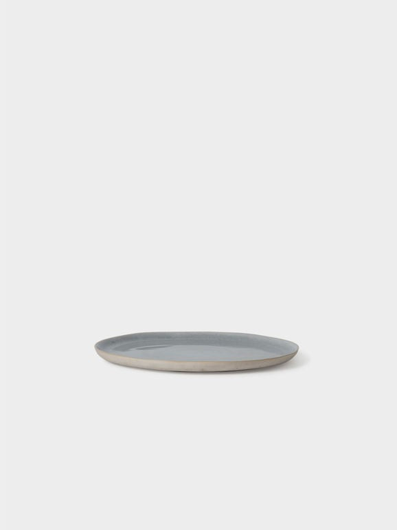 Finch Side Plate / Grey Natural
