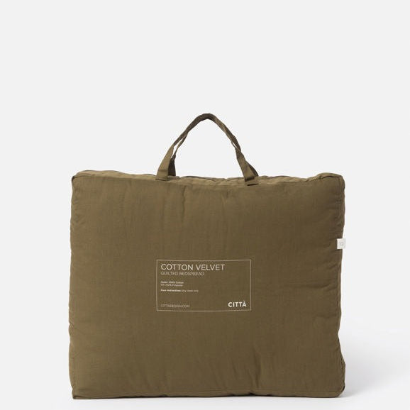 Velvet Quilt Queen / Ivy