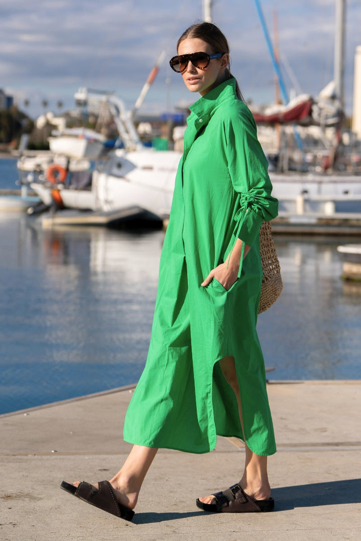 Millie Dress / Bright Green