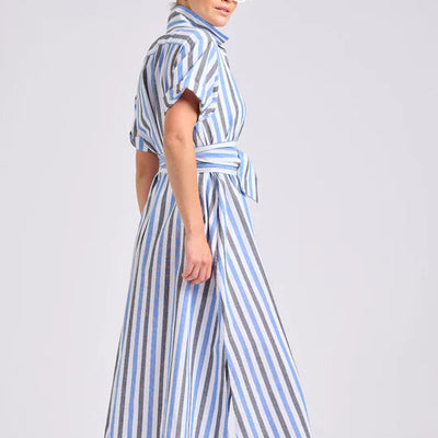 lucy shirt dress The Lucy Shirt Dress in Blue Chinoiserie  Kris Ashley & Co